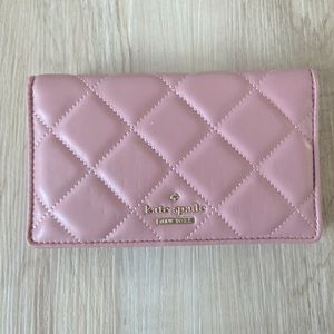 Kate Spade Rosé Quilted Wallet